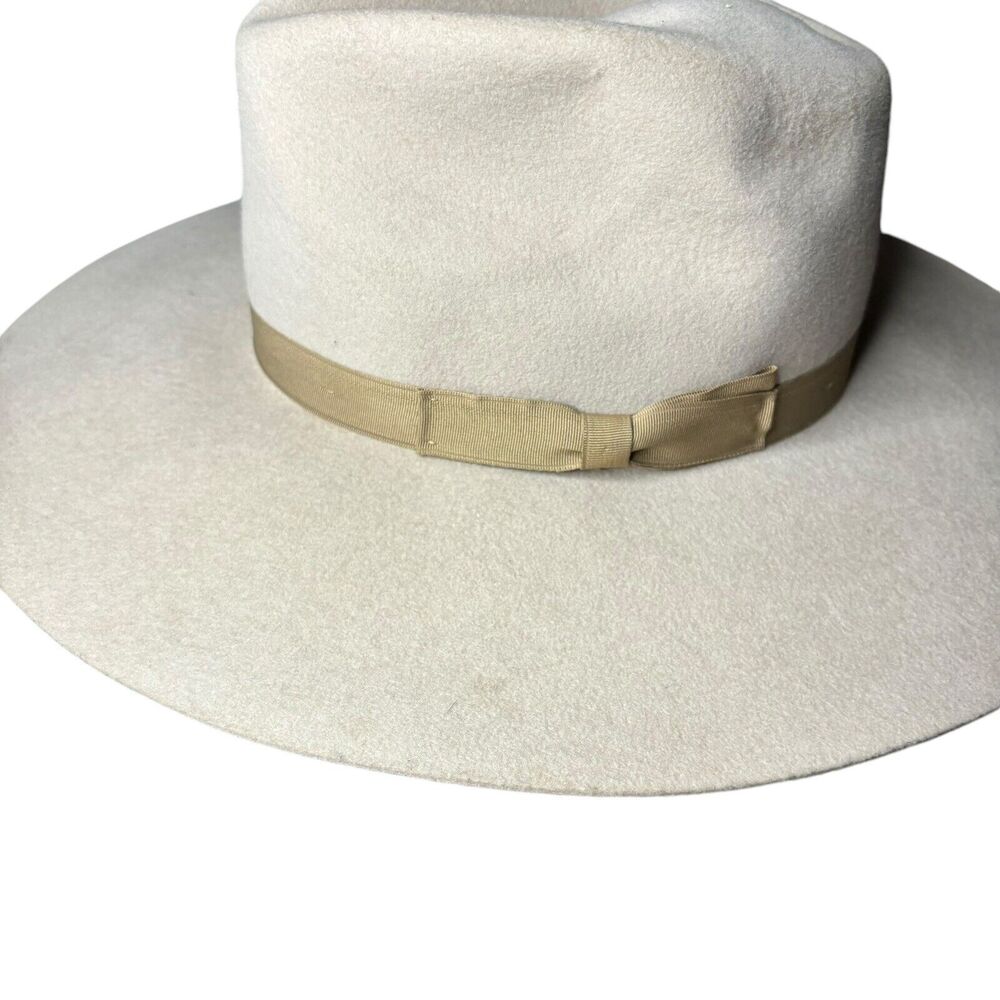 Charlie 1 Horse Wool Western Hat Womens Small Highway Wool Cowgirl Fedora - Picture 4 of 8